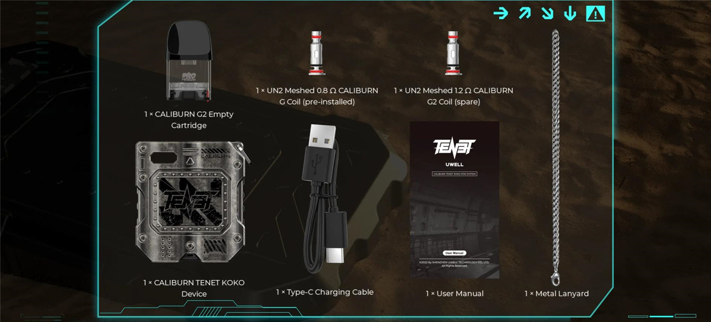 Uwell Caliburn Tenet KOKO Kit