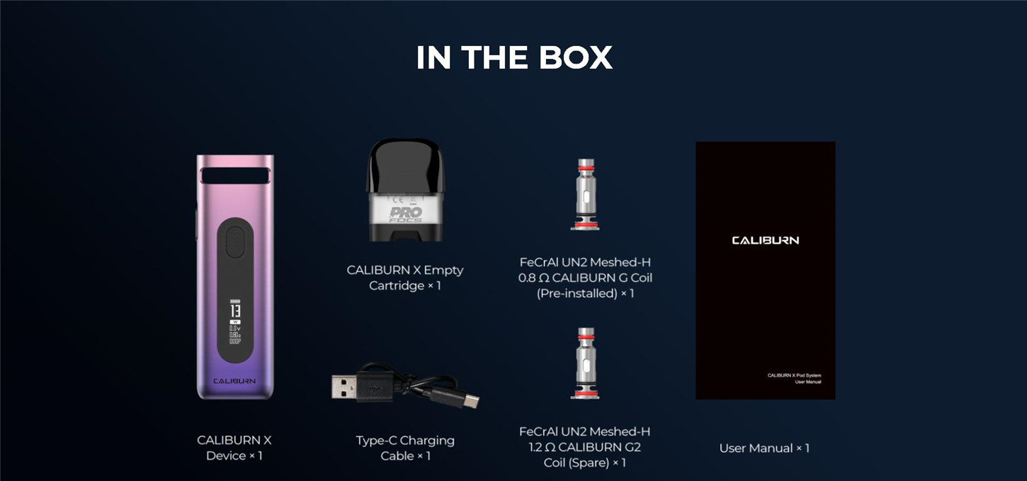 Uwell Caliburn X Kit