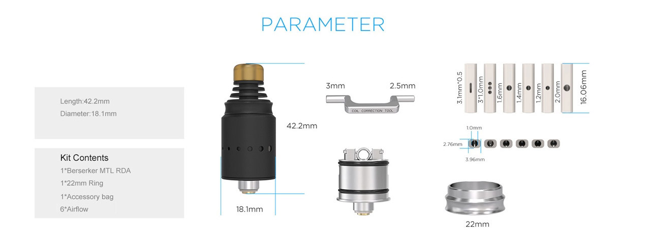 VandyVape Berserker MTL RDA