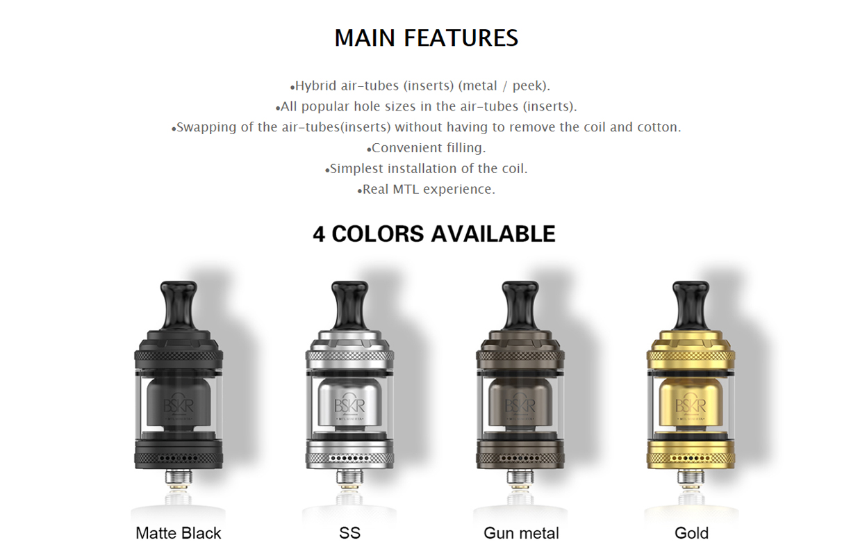 Vandy Vape Berserker Mini V2 MTL RTA