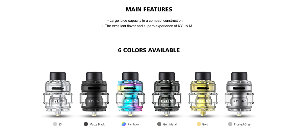 Vandy Vape Kylin M Pro RTA Atomizer 8ml