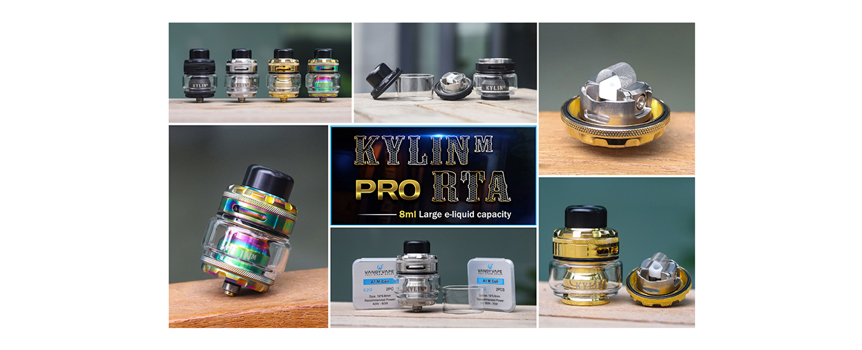 Vandy Vape Kylin M Pro RTA Atomizer 8ml