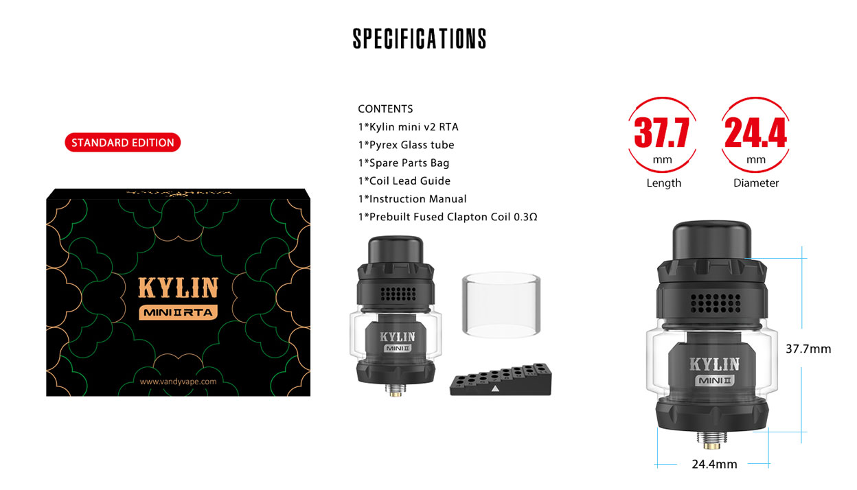 Vandy Vape Kylin Mini V2 RTA