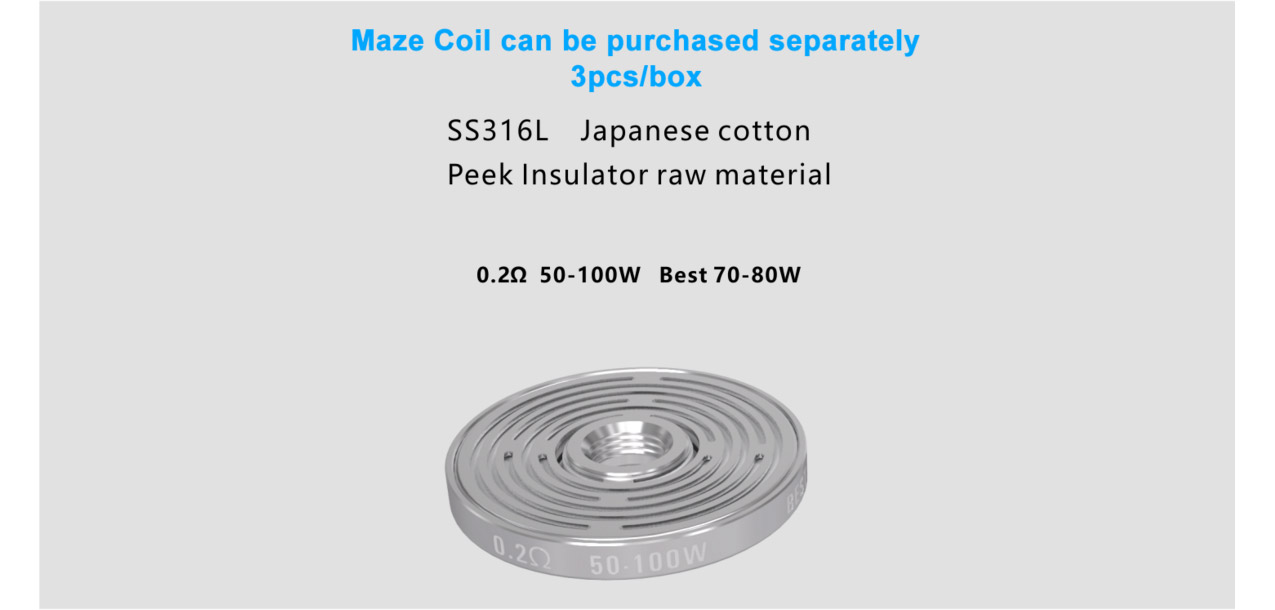 VandyVape Maze Sub Ohm BF RDA