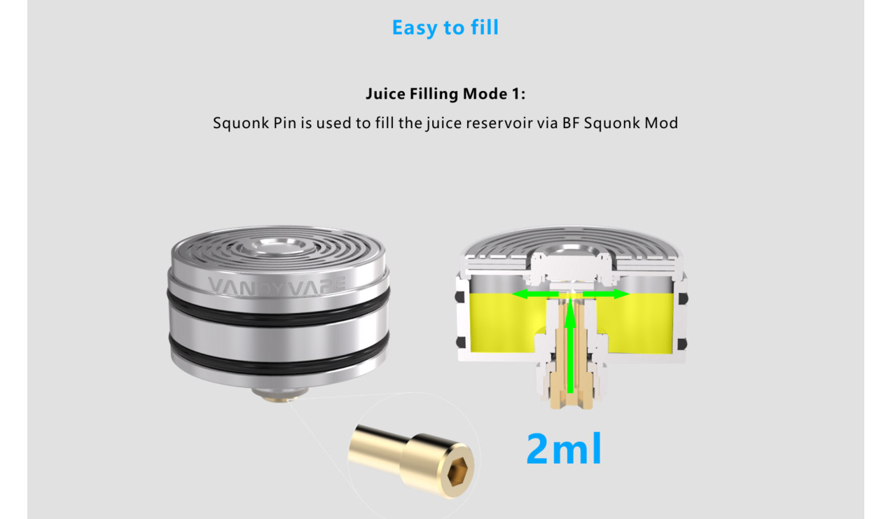 VandyVape Maze Sub Ohm BF RDA