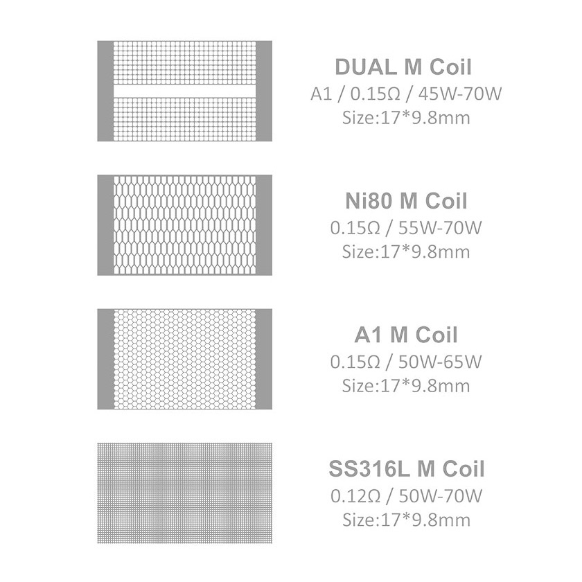 Vandy Vape Mesh V2 RDA Coil(10Pcs/Pack)