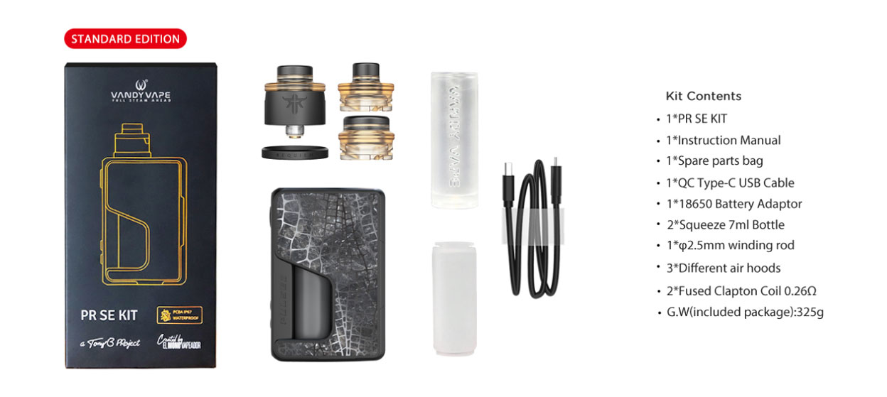 Vandy Vape PR SE Kit