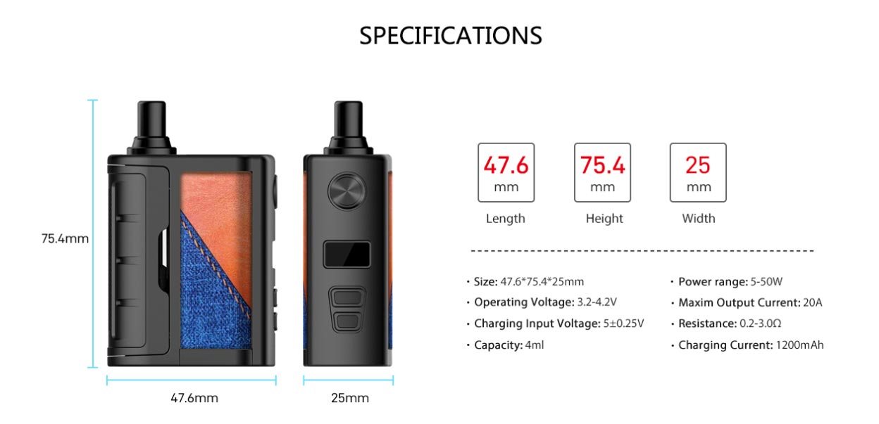 Vandy Vape Rhino 50W Kit