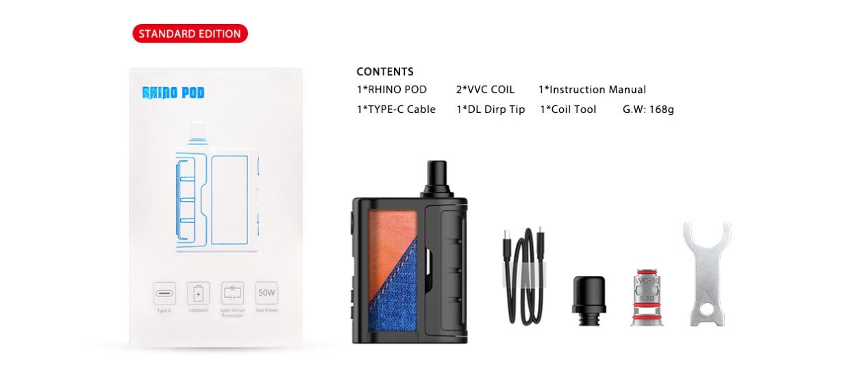 Vandy Vape Rhino 50W Kit