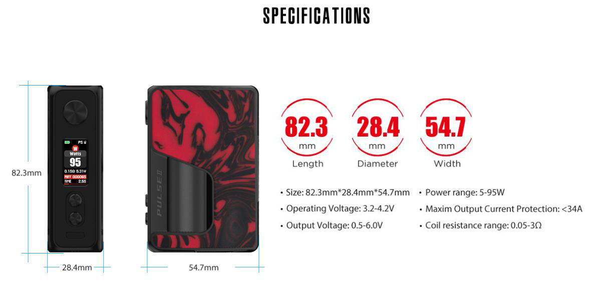 Vandy Vape Pulse V2 BF 95W Mod