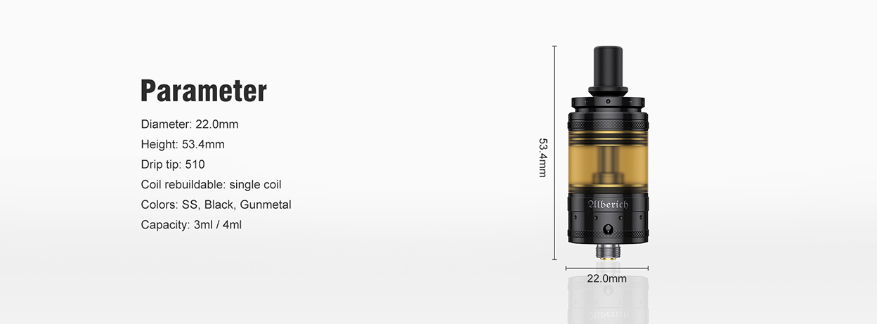 Vapefly Alberich MTL RTA