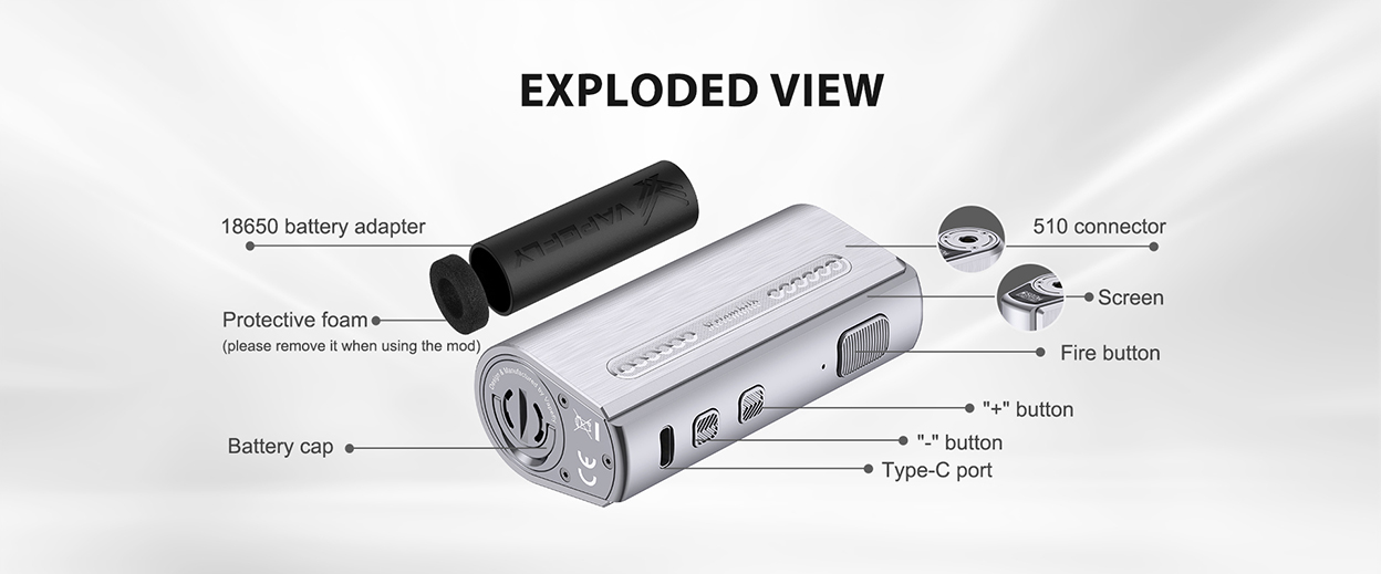 Vapefly Kriemhild 80W Mod
