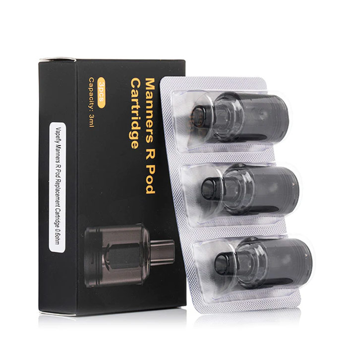 Vapefly Manners R Pod Cartridge 3ml (3pcs/pack)