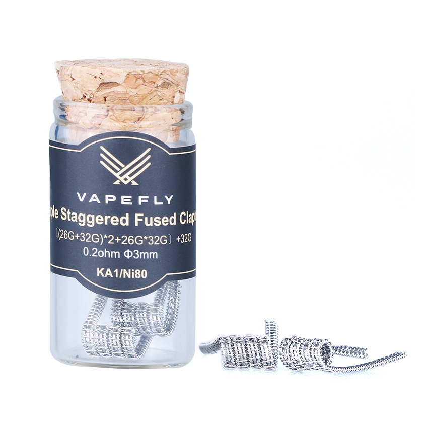 Vapefly Staple Staggered Fused Clapton (6pcs/pack)