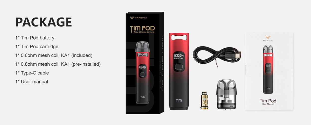 Vapefly Tim Pod 套件