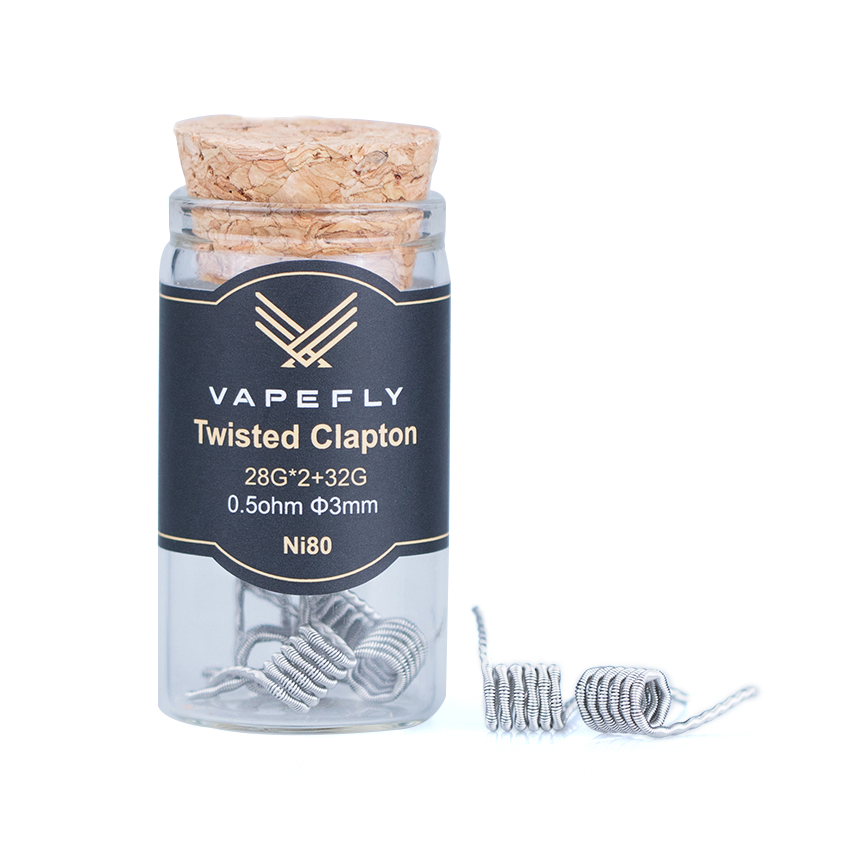 Vapefly Twisted Clapton Coil (6pcs/pack)