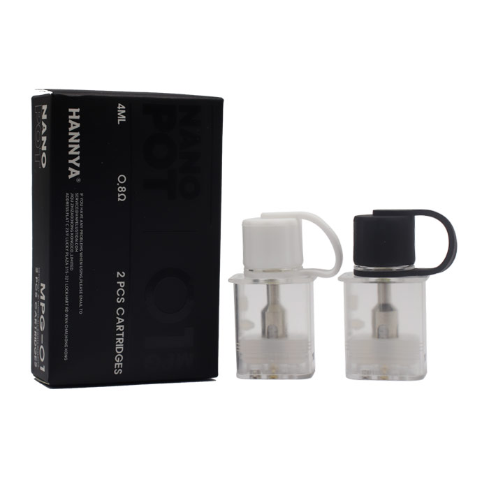 Hannya Nano Pot Pod Cartridge 4ml (2pcs/pack)