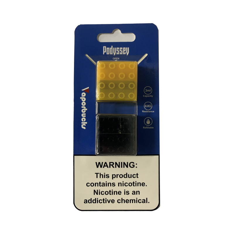 Vaporbucks Podyssey Pod Cartridge Without Drip Tip 3ml (2pcs/pack)