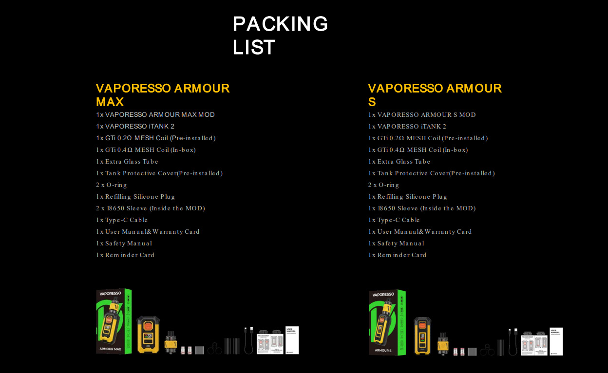 Vaporesso Armour S Kit