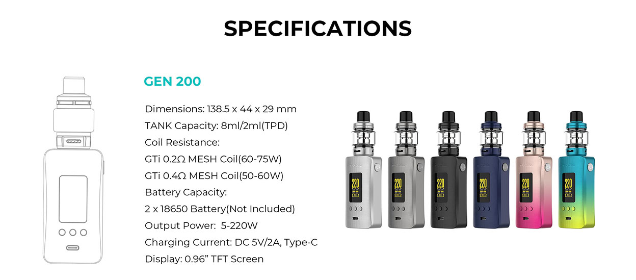 Vaporesso GEN 200 Kit