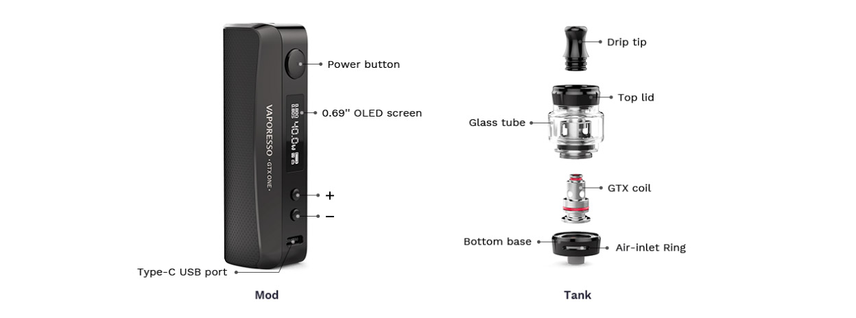 Vaporesso GTX One Kit