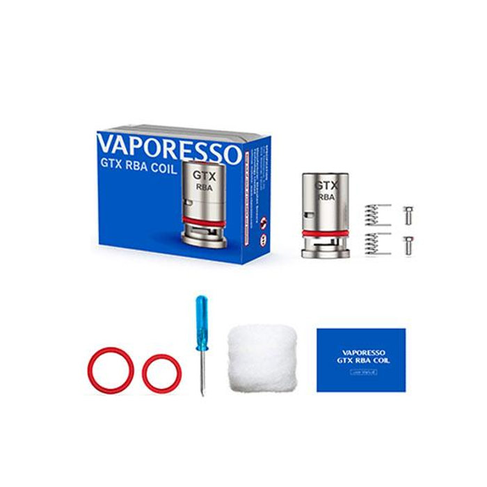 Vaporesso GTX RBA Coil for Target PM80 Kit / Target PM80 SE Kit / Gen Nano Kit / Luxe 80S / luxe 80 / Target PM80 / GTX Go 80 / LUXE XR / LUXR XR Max Kit