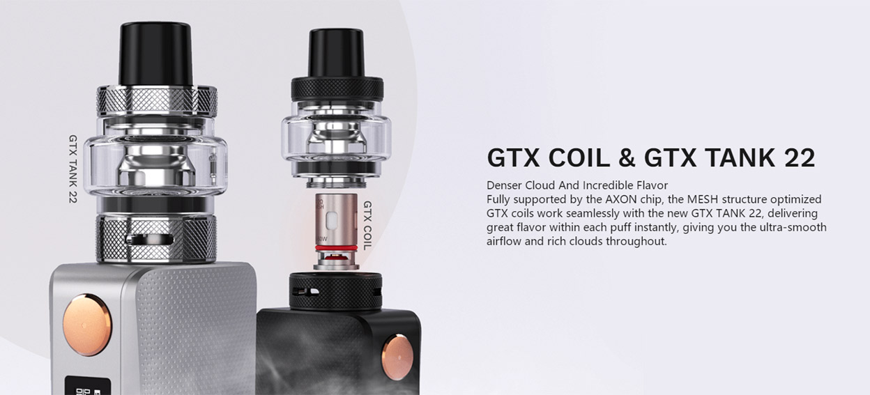 Vaporesso Gen Nano 80W Mod Kit with GTX Tank 22 2000mAh 3.5ml