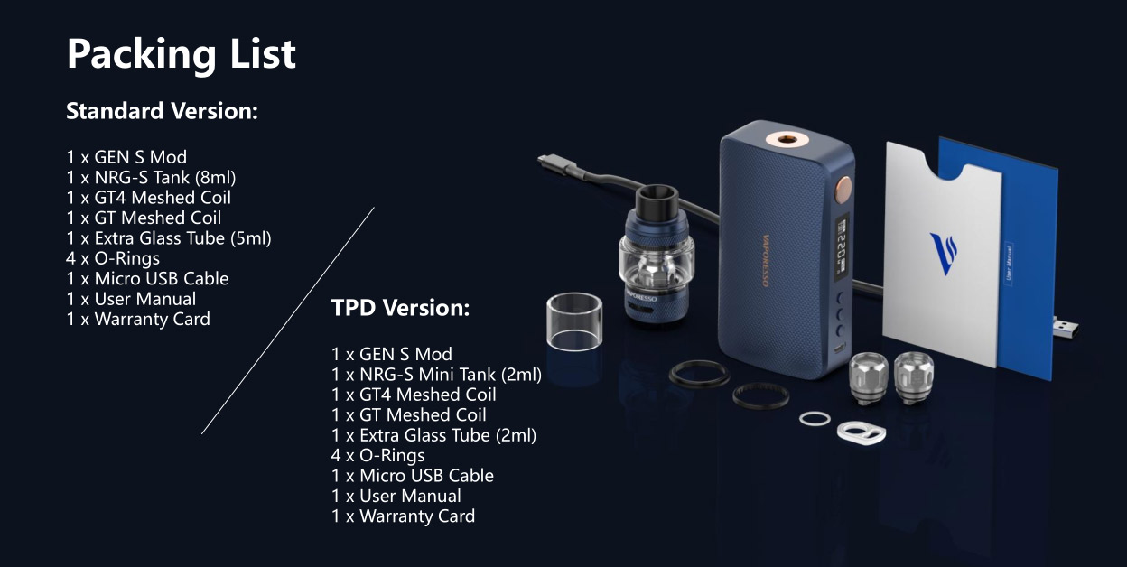 Vaporesso Gen S Kit