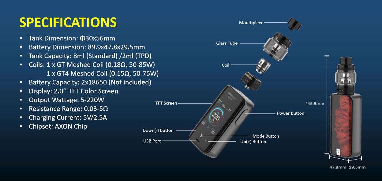 Vaporesso LUXE II Kit