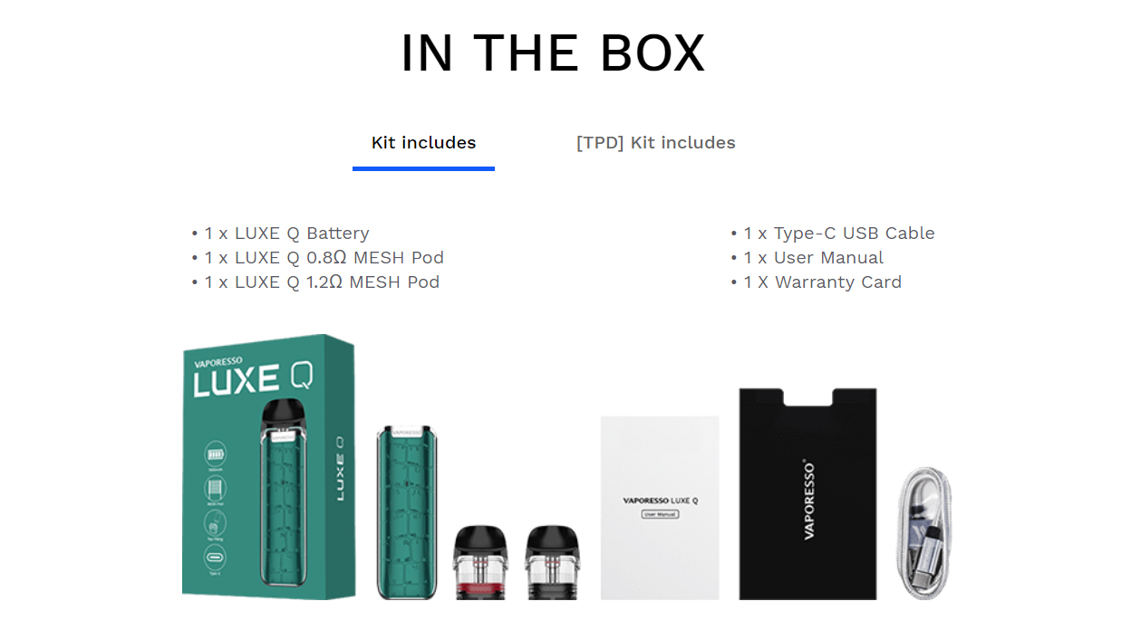 Vaporesso Luxe Q Kit