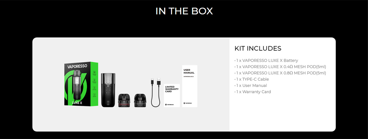 Vaporesso LUXE X Kit