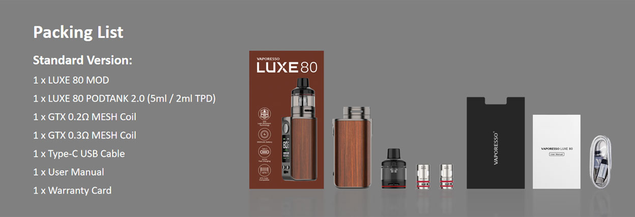 Vaporesso Luxe 80 Kit