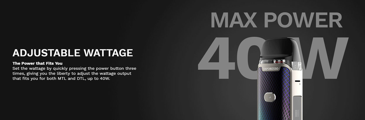 Vaporesso Luxe PM40 Pod System Kit 1800mAh 4ml