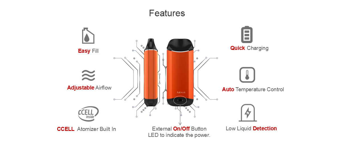 Vaporesso Nexus Starter Kit 650mAh