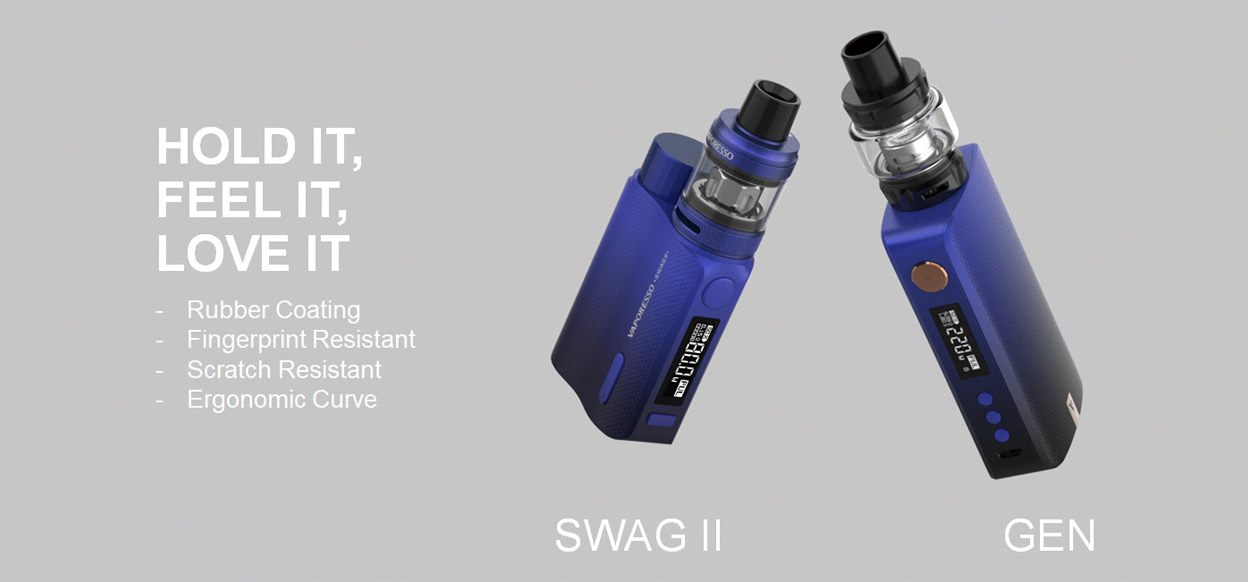 Vaporesso SWAG II 80W Mod Kit with NRG PE Tank 3.5ml