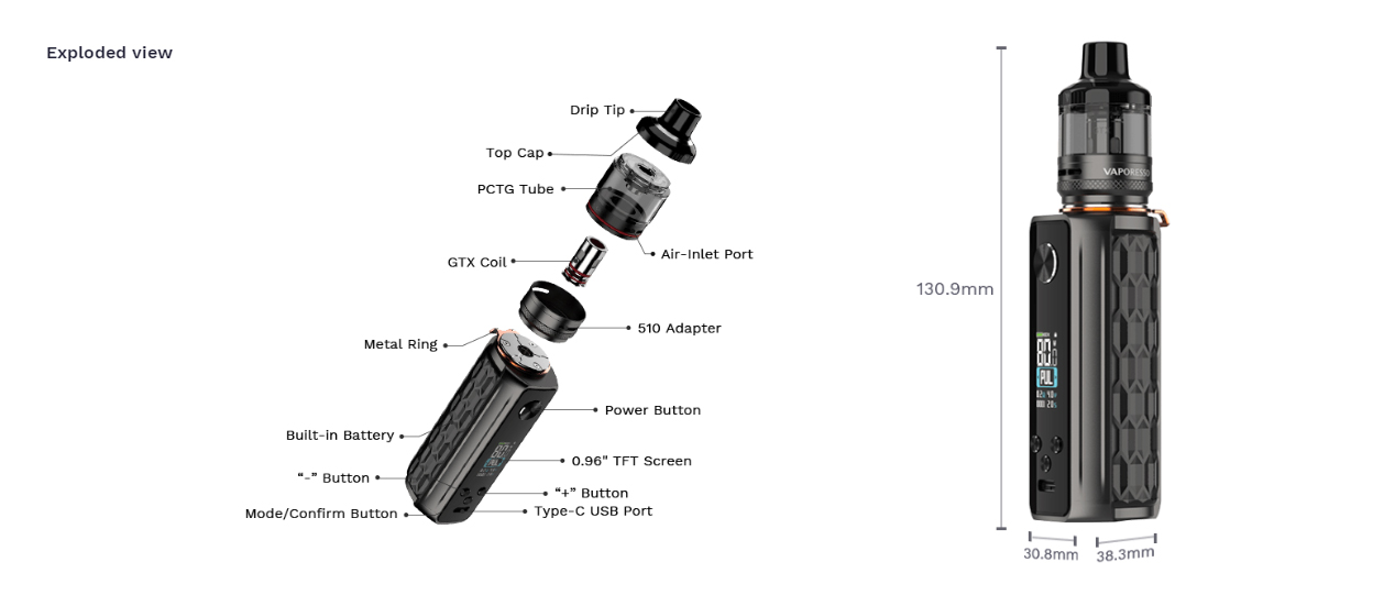 Vaporesso Target 80 Kit
