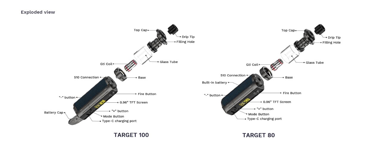 Vaporesso Target 80 Kit