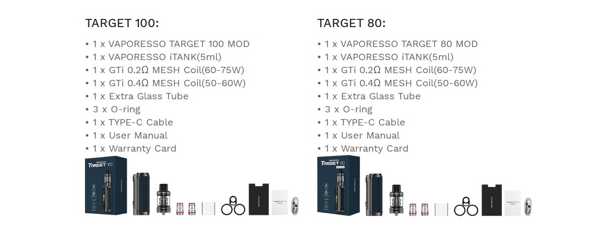 Vaporesso Target 80 Kit