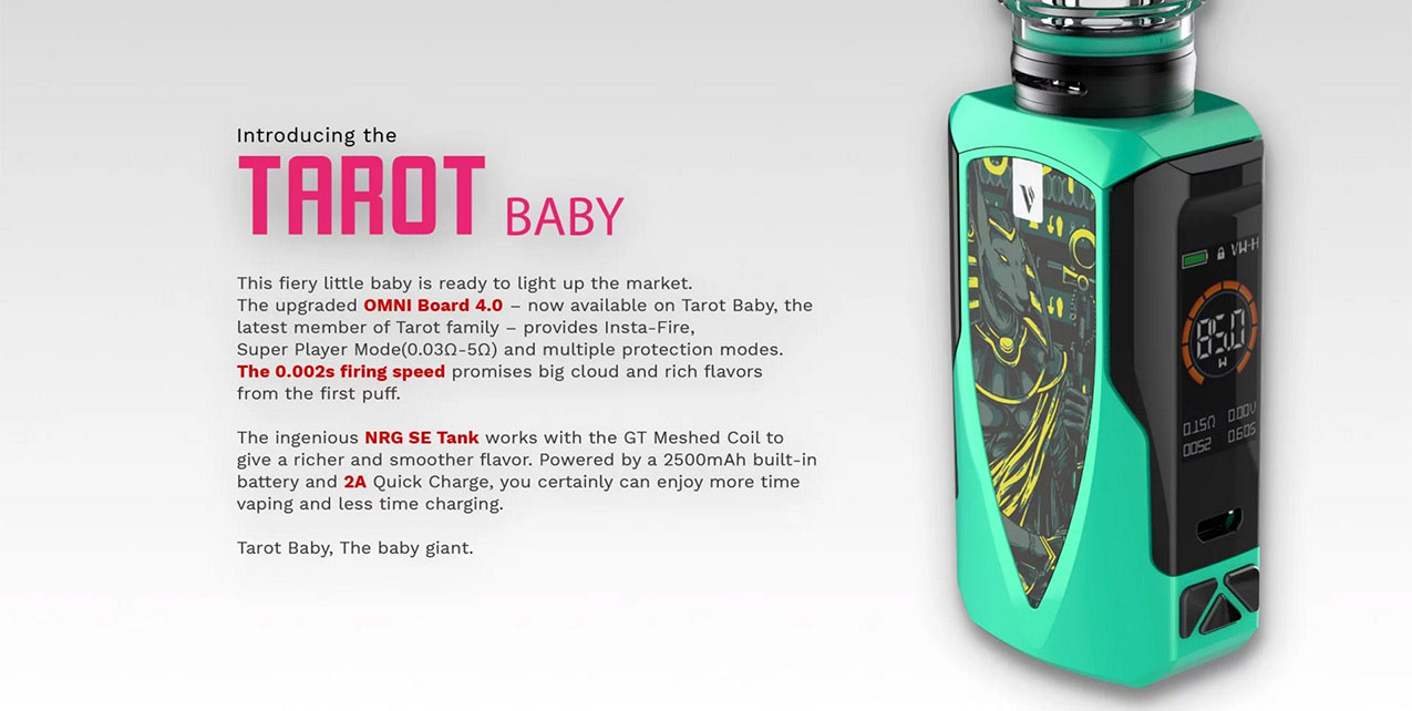Vaporesso Tarot Baby 85W Mod Kit