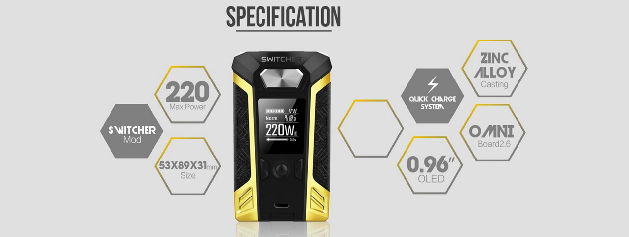 Vaporesso Transformer 220W Mod
