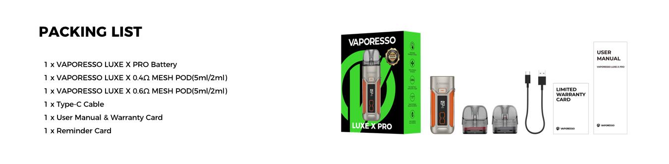 Vaporesso LUXE X PRO Kit