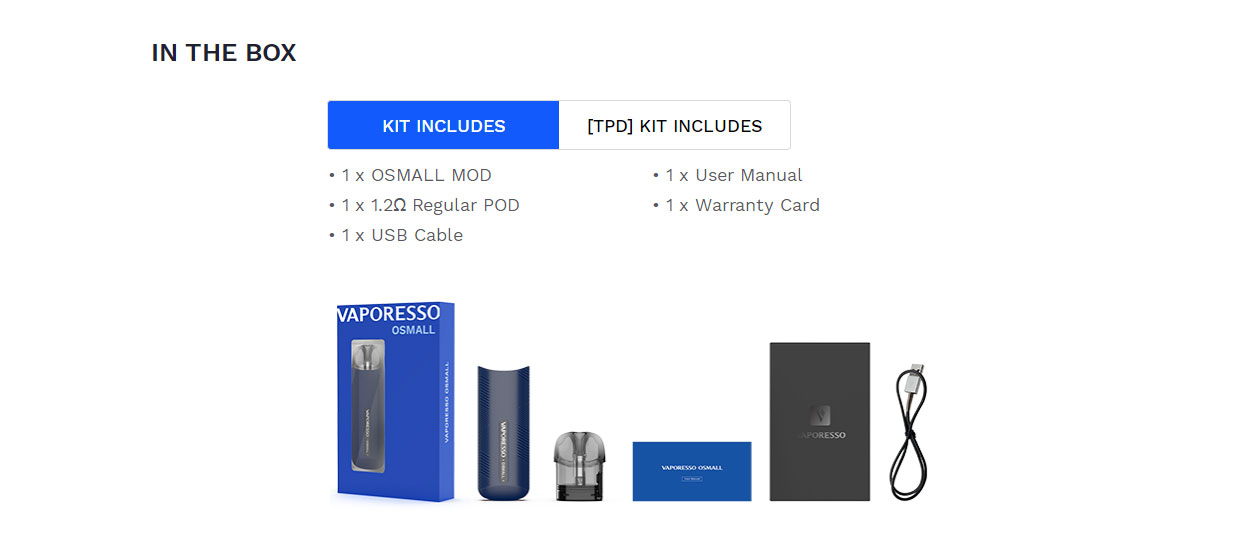 Vaporesso OSMALL Pod Kit