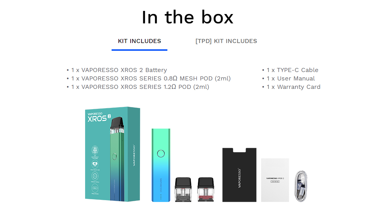 Vaporesso XROS 2 Kit