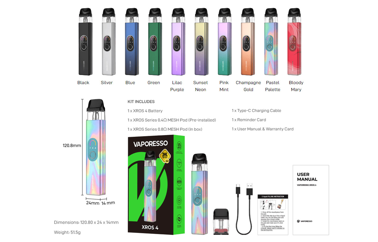 Vaporesso XROS 4 Kit