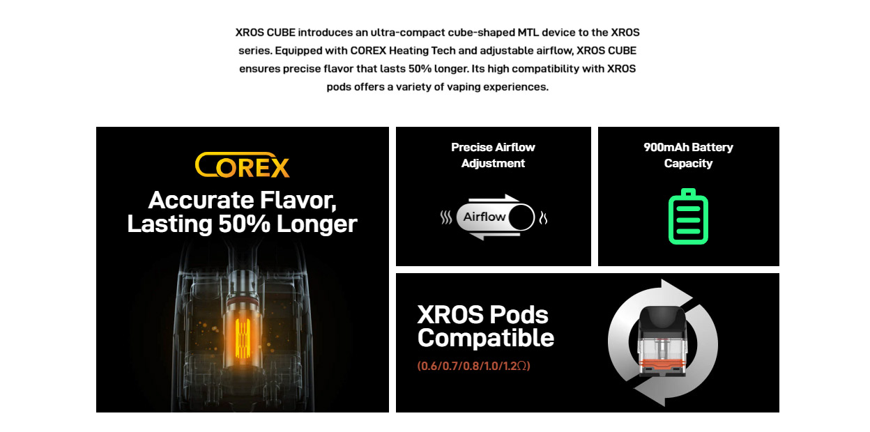 Vaporesso Xros Cube Apache vape shop