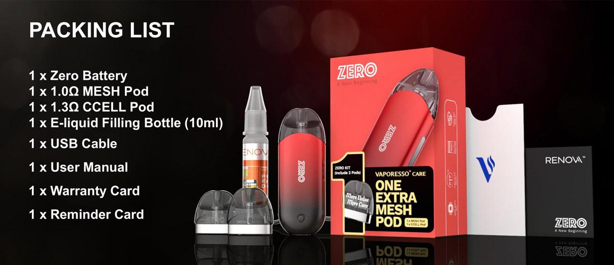 Vaporesso Zero Care Kit