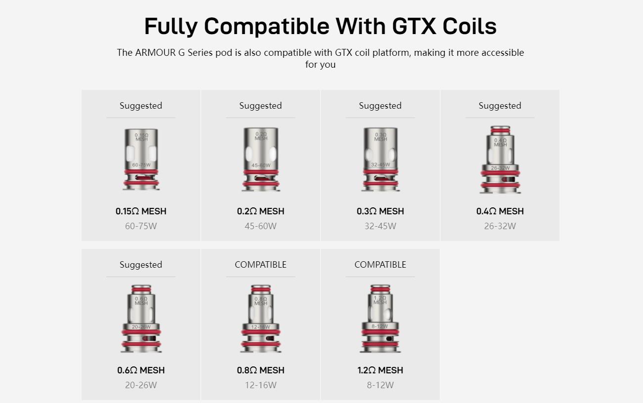 Vaporesso Armour G Pod Mod Kit