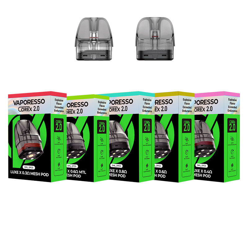 Vaporesso Corex 2.0 LUXE X / LUXE XR / LUXE XR Max  / LUXE X PRO / LUXE X2 Pod Cartridge 5ml (2pcs/pack)