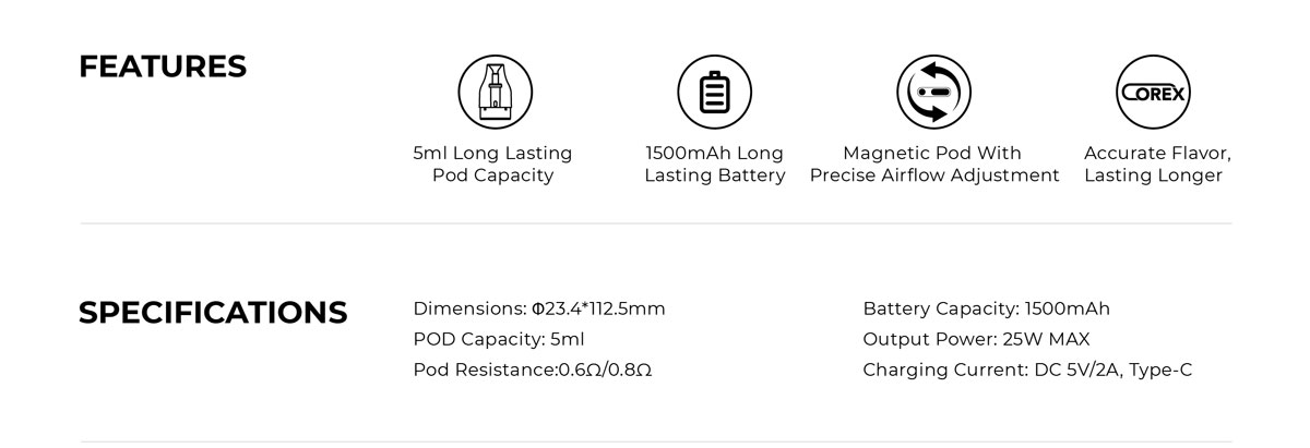 Vaporesso VECO GO Pod System Kit