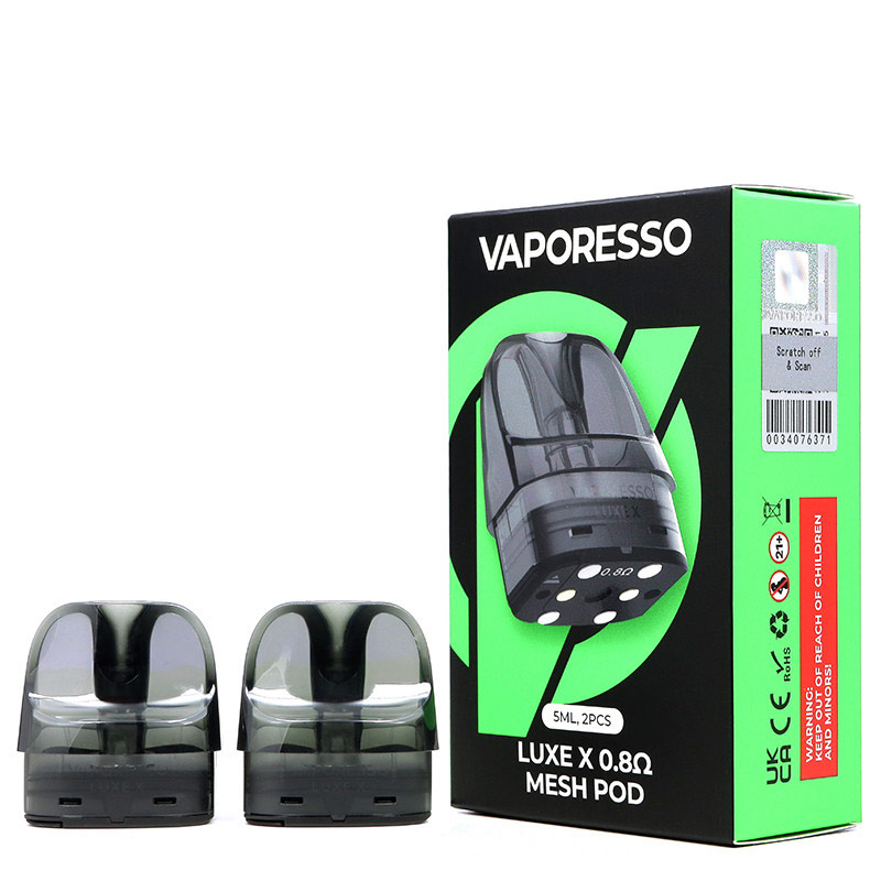 Vaporesso LUXE X / LUXE XR / LUXE XR Max  / LUXE X PRO / LUXE X2 Pod Cartridge 5ml (2pcs/pack)